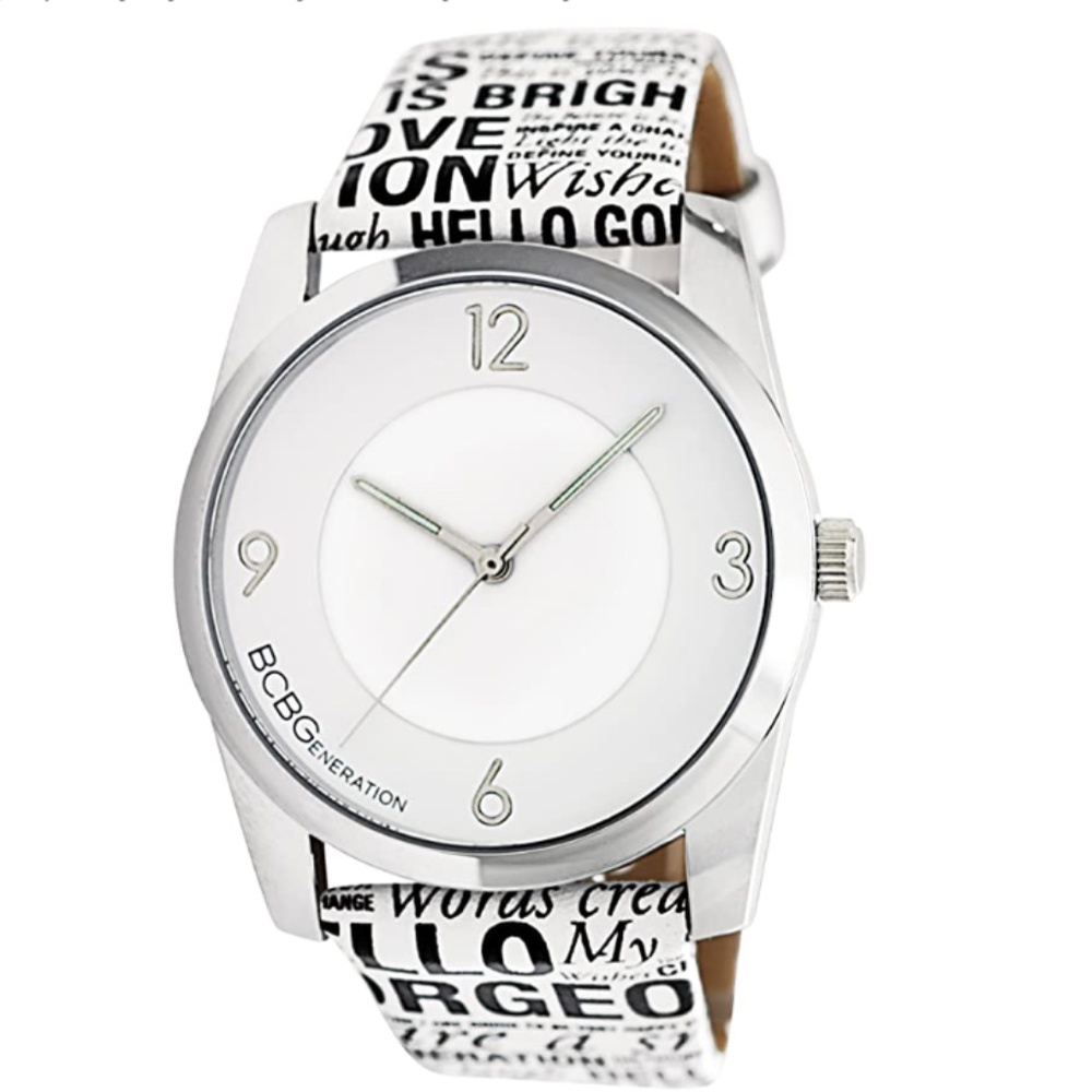 BCBGeneration Sport Affirmation Strap Analog Watch